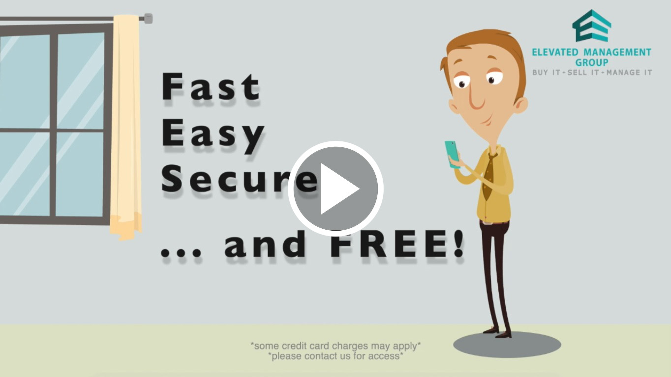 Fast, easy, secure, and free rent payment