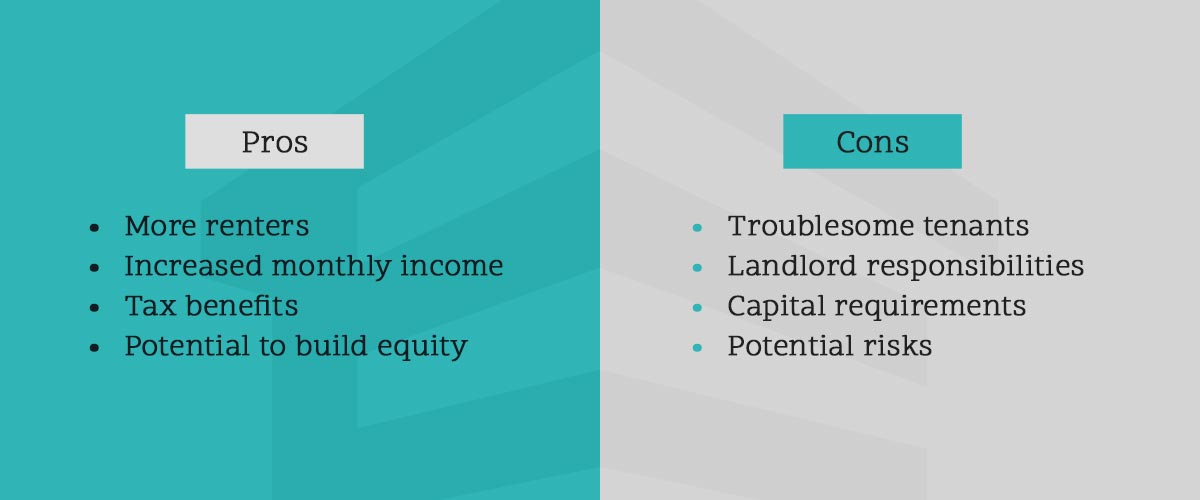 the pros and cons of owning an income property